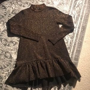 Zara sparkle sweater dress